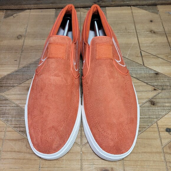 Nike Zoom Stefan Janoski Mens 13  Slip Orange 833564-800 Skateboarding Sneakers - Picture 3 of 12